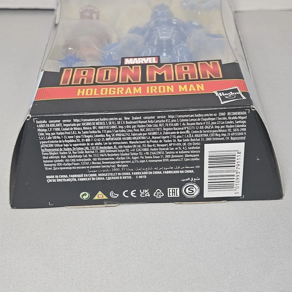 Marvel Legends Comic Hologram Iron Man 6-Inch Action Figure (Ursa Major BAF) - Picture 8 of 8